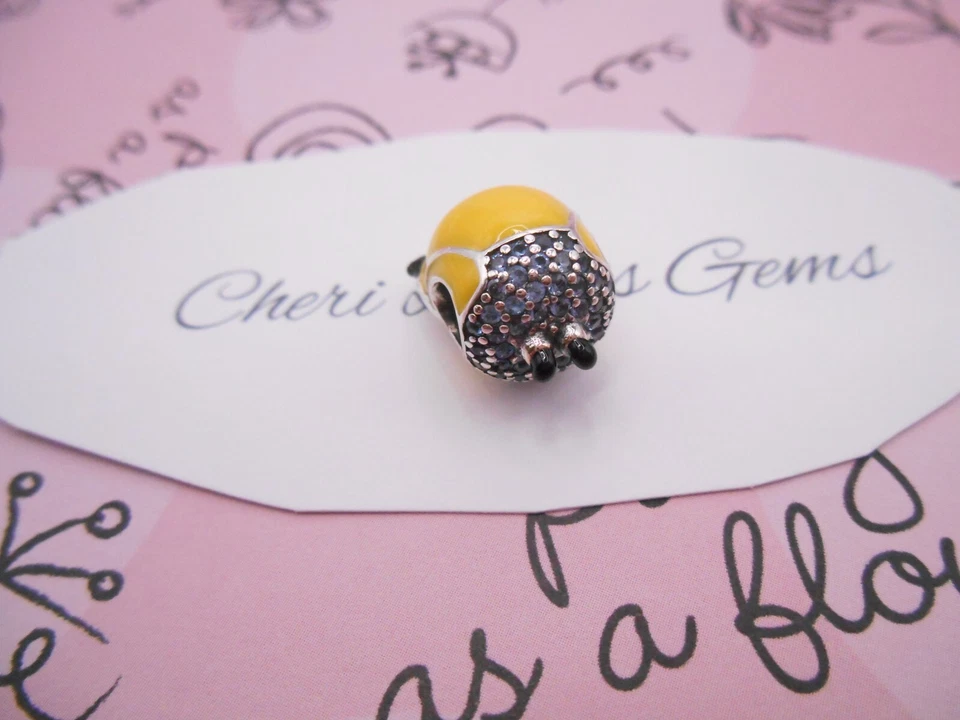 纯银水晶 MINIONS BOB DESPICABLE ME 手镯小饰品珠子和口袋! — 第 4/4 张图片