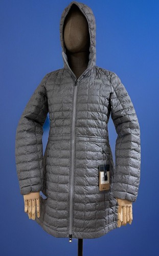 Neu mit Etikett brandneu THE NORTH FACE ThermoBall Eco isolierter Damenparka mit Kapuze – grau - Bild 2 von 20