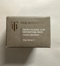 True Botanicals Pacific Glacial Clay Detoxifying Mask New In Box 1.0 Fl Oz
