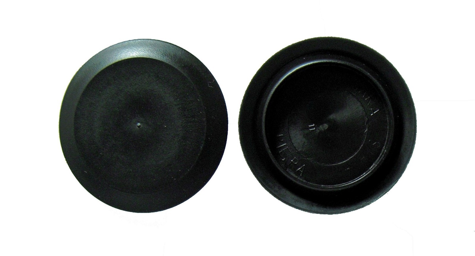 BPF Flush Mount Black PLASTIC Sheet Metal Hole Plug for 1/4" to 2" Hole