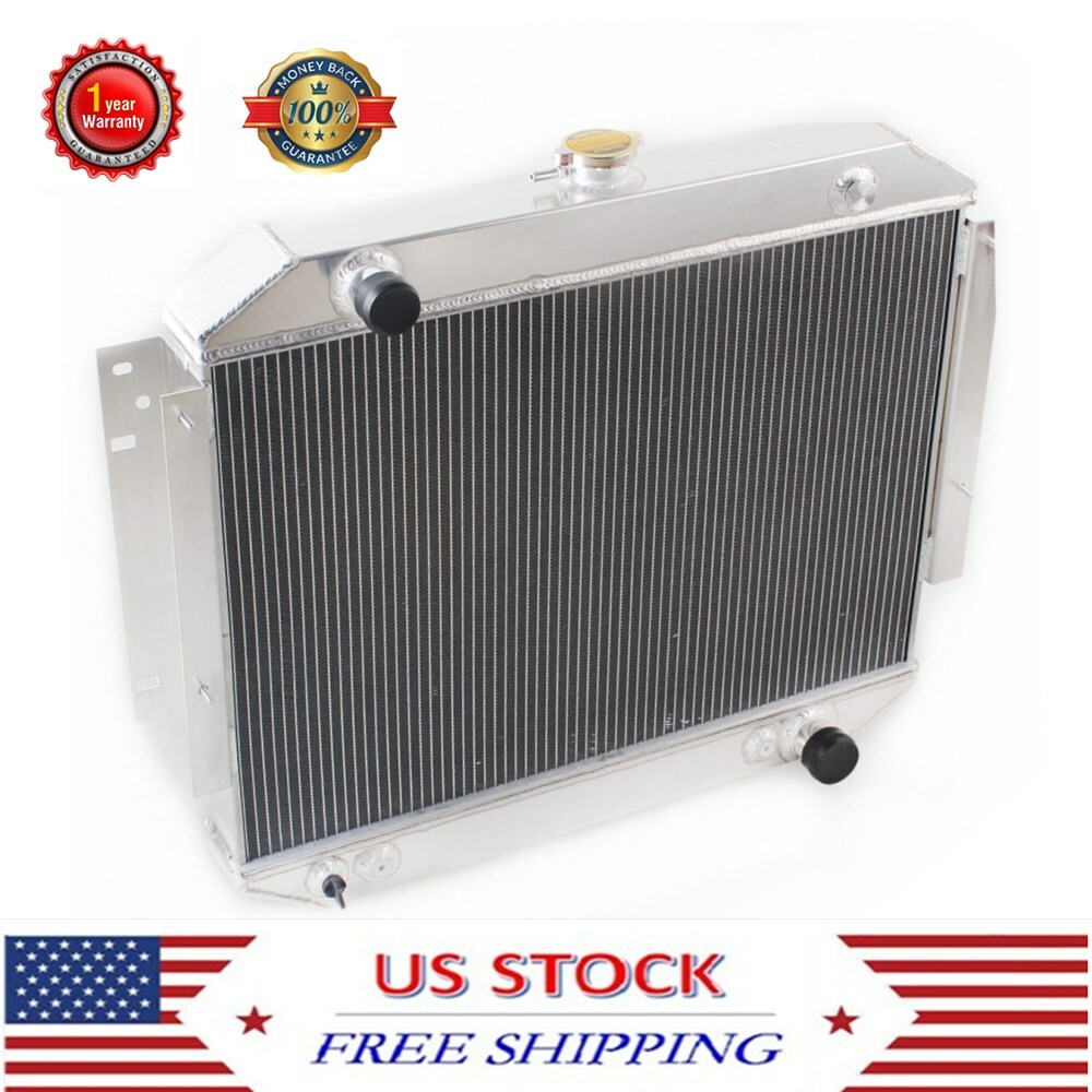 Fit Dodge D/W100 D150 D200 71-79 5.2 5.9 V8 4 Row Champion Radiator CC889