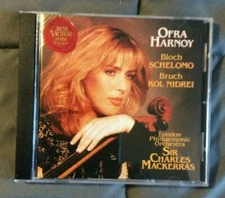 Ofra Harnoy Bloch Schelomo Bruch Kol Nidrei Like New CD