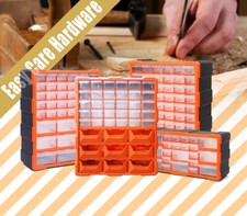 Tool Storage organizer Box Bin Toy Organiser Drawer Cabinet Chest Plastic NEW