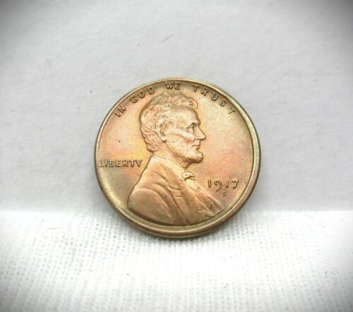 1917-S LINCOLN CENT RD UNCIRCULATED CONDITION #3 - 第 1/9 張圖片