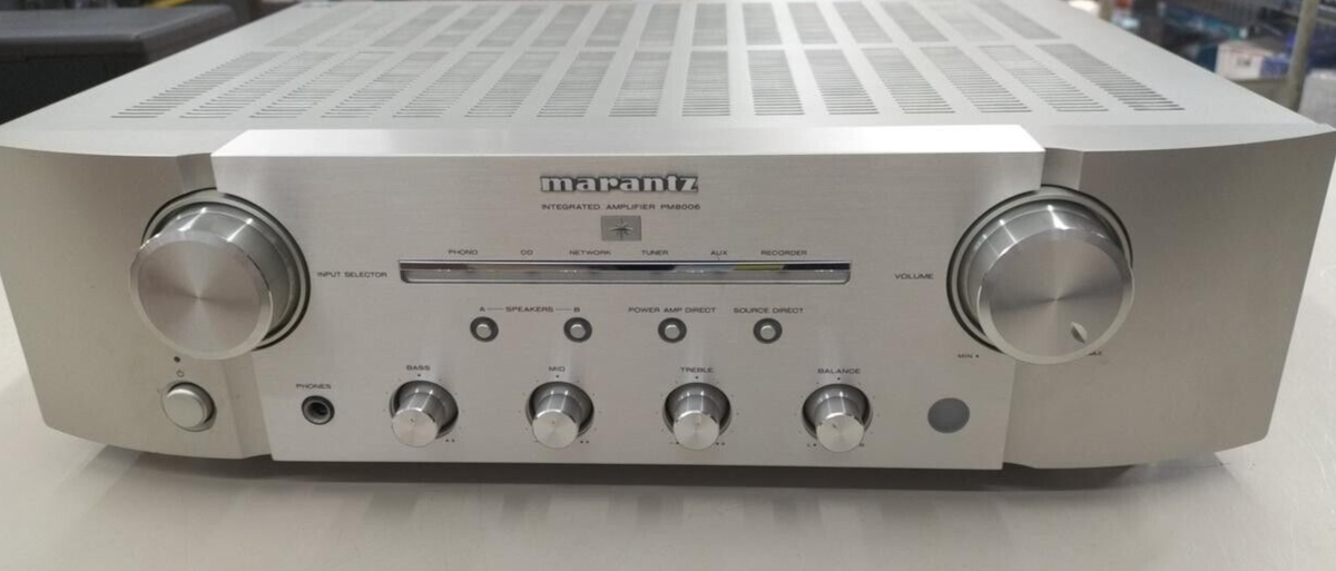 MARANTZ PM8006 Integrated Amplifier 2-Channel Silver AC 100V From 