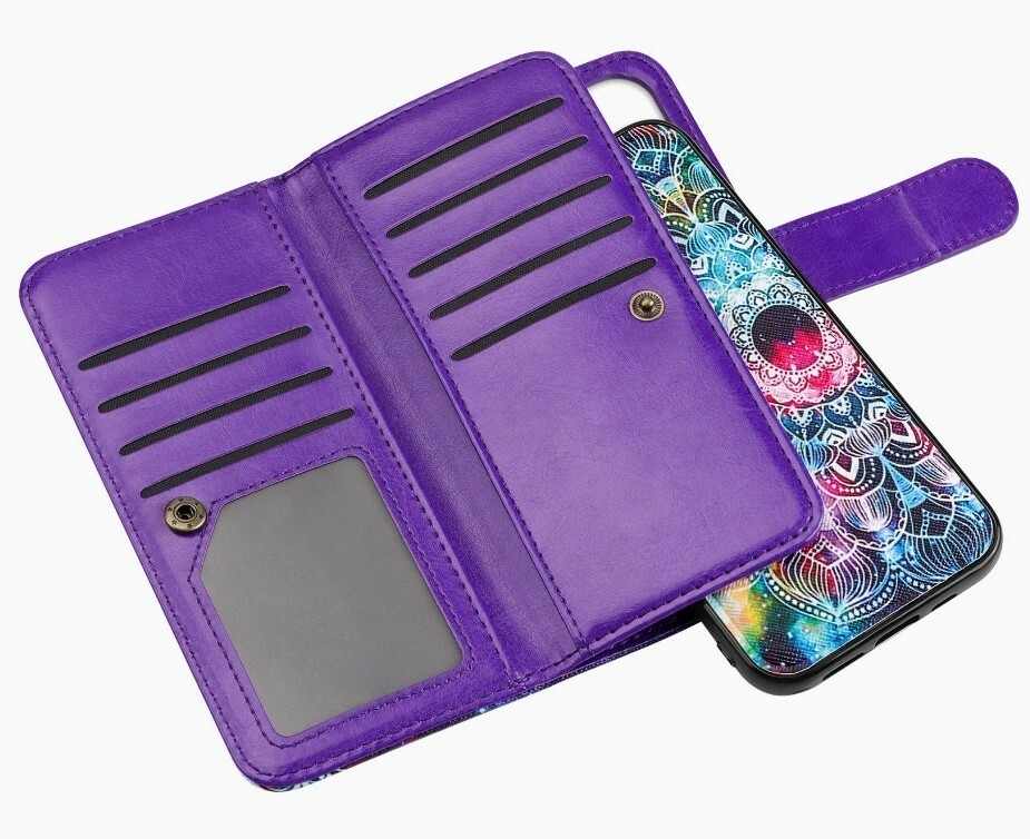 Slim 9-Slot Wallet Case for iPhone 12 Pro 5G with Card Holder-image