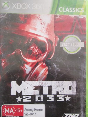 XBOX 360 METRO 2033 game | eBay