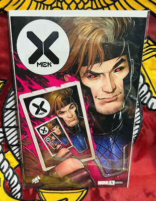 X-MEN #5 DAVID NAKAYAMA EXCLUSIVE TRADE DRESS GAMBIT INFINITY PHOTO VARIANT