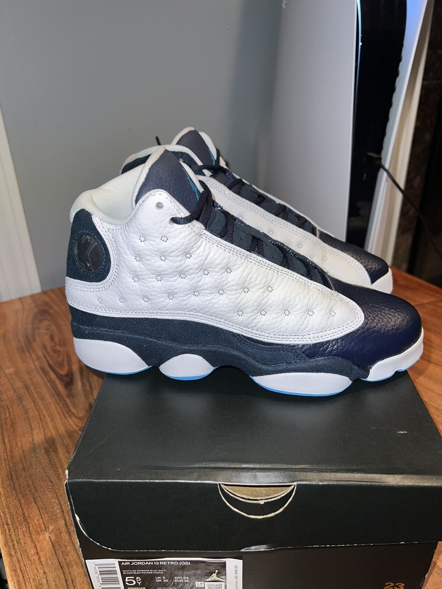 Air Jordan 13 Retro White Obsidian Powder Blue (GS) - DJ3003