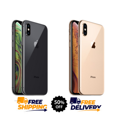 Apple iPhone XS A1920 Gray|Gold Unlocked Tmobile Verizon ATT - 64GB 256GB