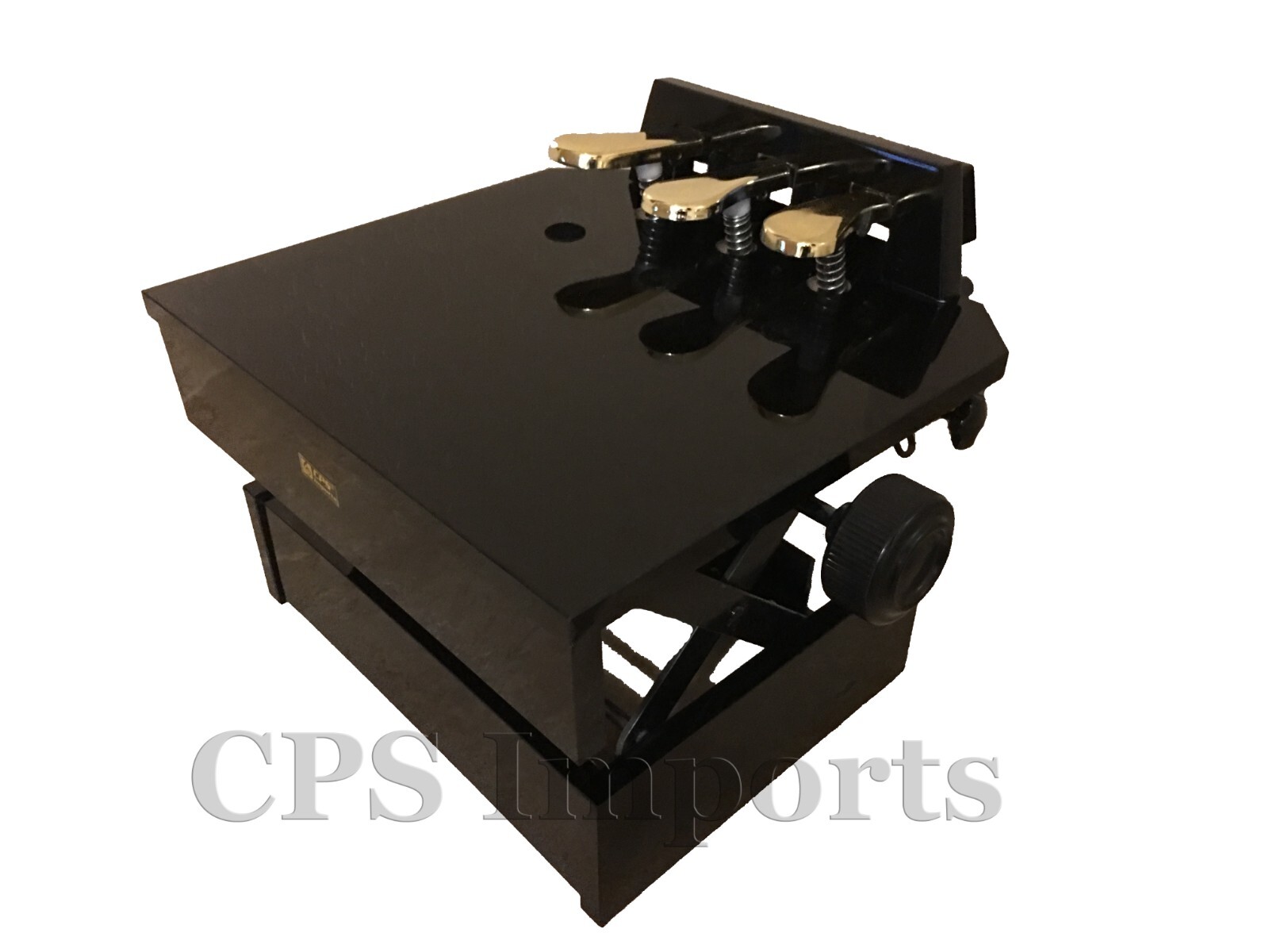 ADJUSTABLE PIANO PEDAL EXTENDER/STOOL EBONY OPENED ITEM eBay
