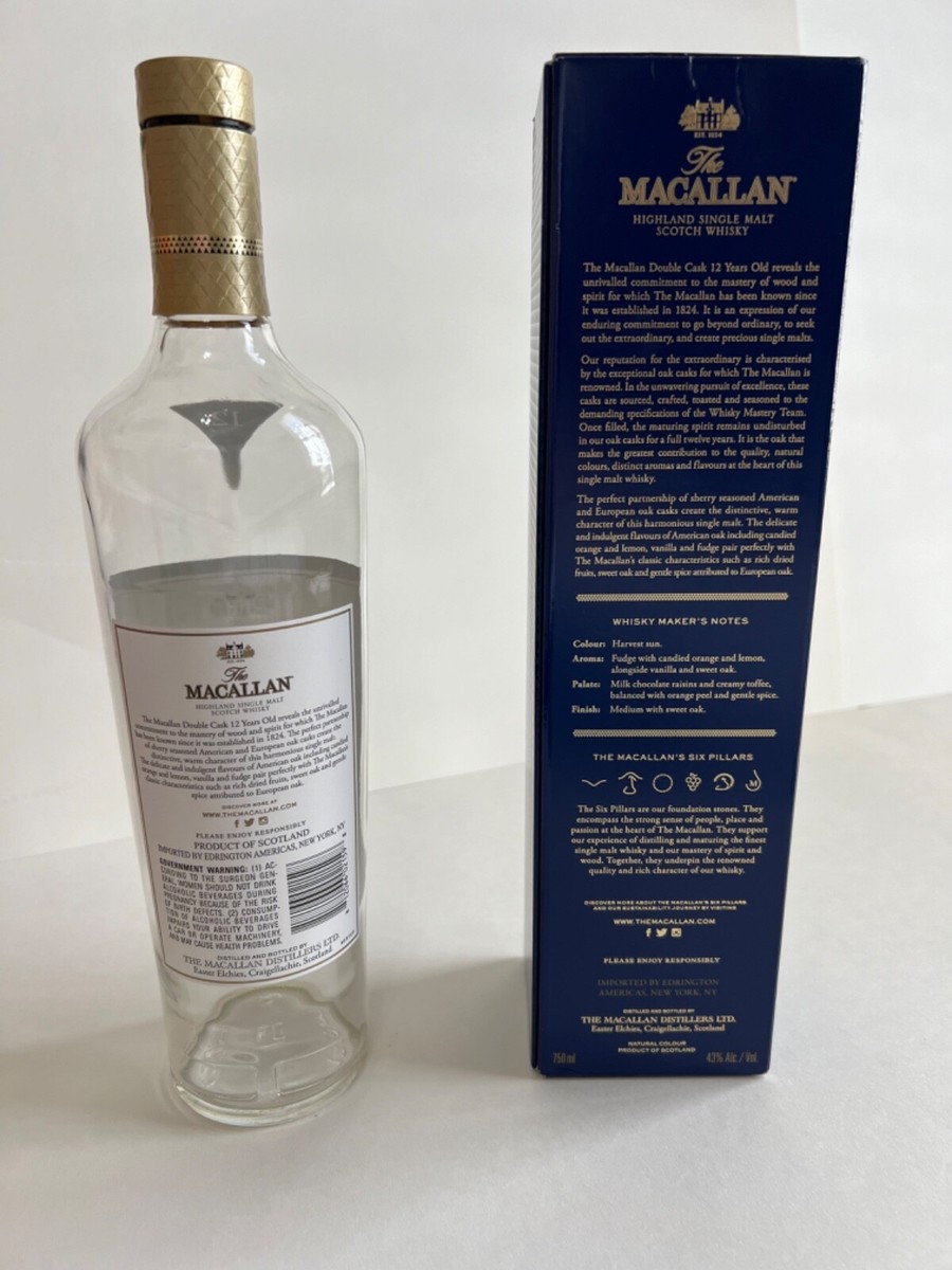 The Macallan Highland S. Malt Double Cask Scotch Whisky 12 Years