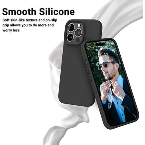 Entronix Bundle kompatibel mit iPhone 14 Plus - Flüssigsilikon Hülle, 2 Clear S - Bild 4 von 15