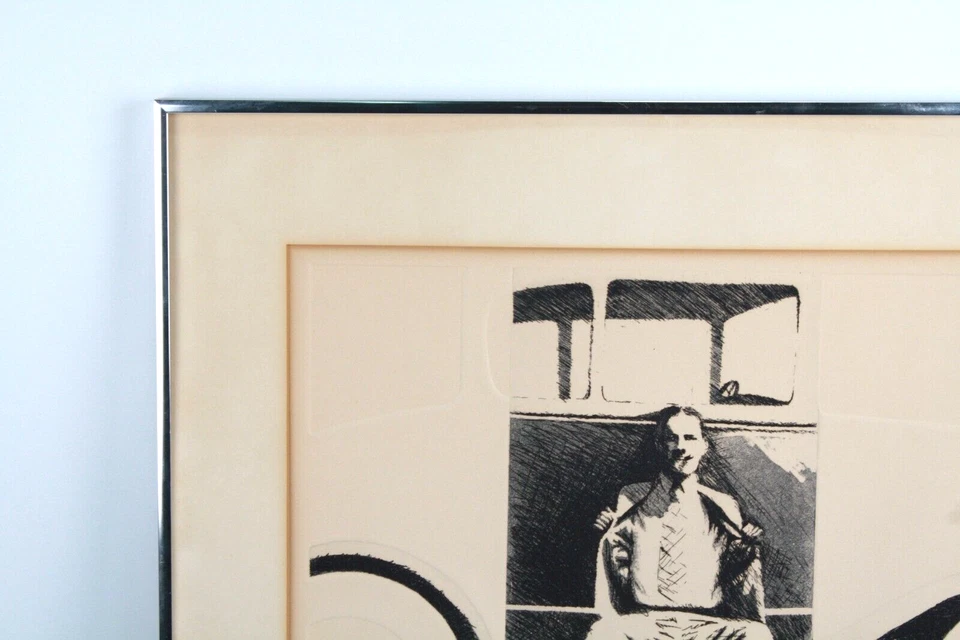 Grabado Robert Conrad Detamore "El último de los grandes gastadores" edición limitada 61/90 Foto 3 de 4