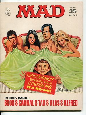 Mad-Magazine-#137-Sept-1970-Mort Drucker-Don Martin-David Berg | eBay