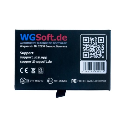 Unicarscan UCSI-2100 Bluetooth OBD2 Adapter, Bimmercode, Motoscan