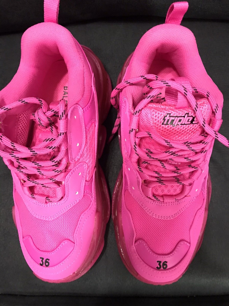Balenciaga Triple S Pink Size 36 (5.5-6US) | eBay