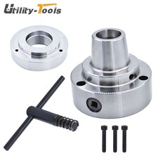 5C 5Inch Collet Lathe Chuck Closer With Semi-finished Adp.2-1/4" × 8 Thread