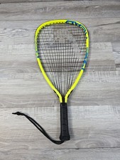 Head MX Hurricane Yellow Blue Metallix Racquetball Racket 3 5/8