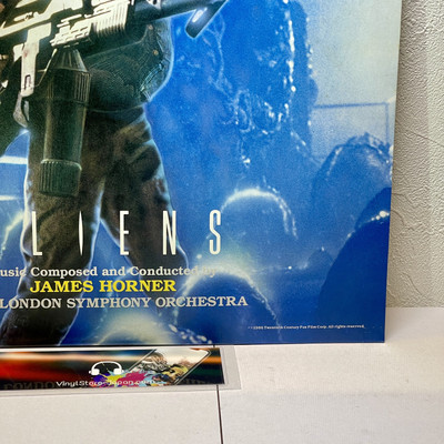 James Horner – Aliens 2/LP 1986 Victor VIP-28140 w/OBI OST Japan