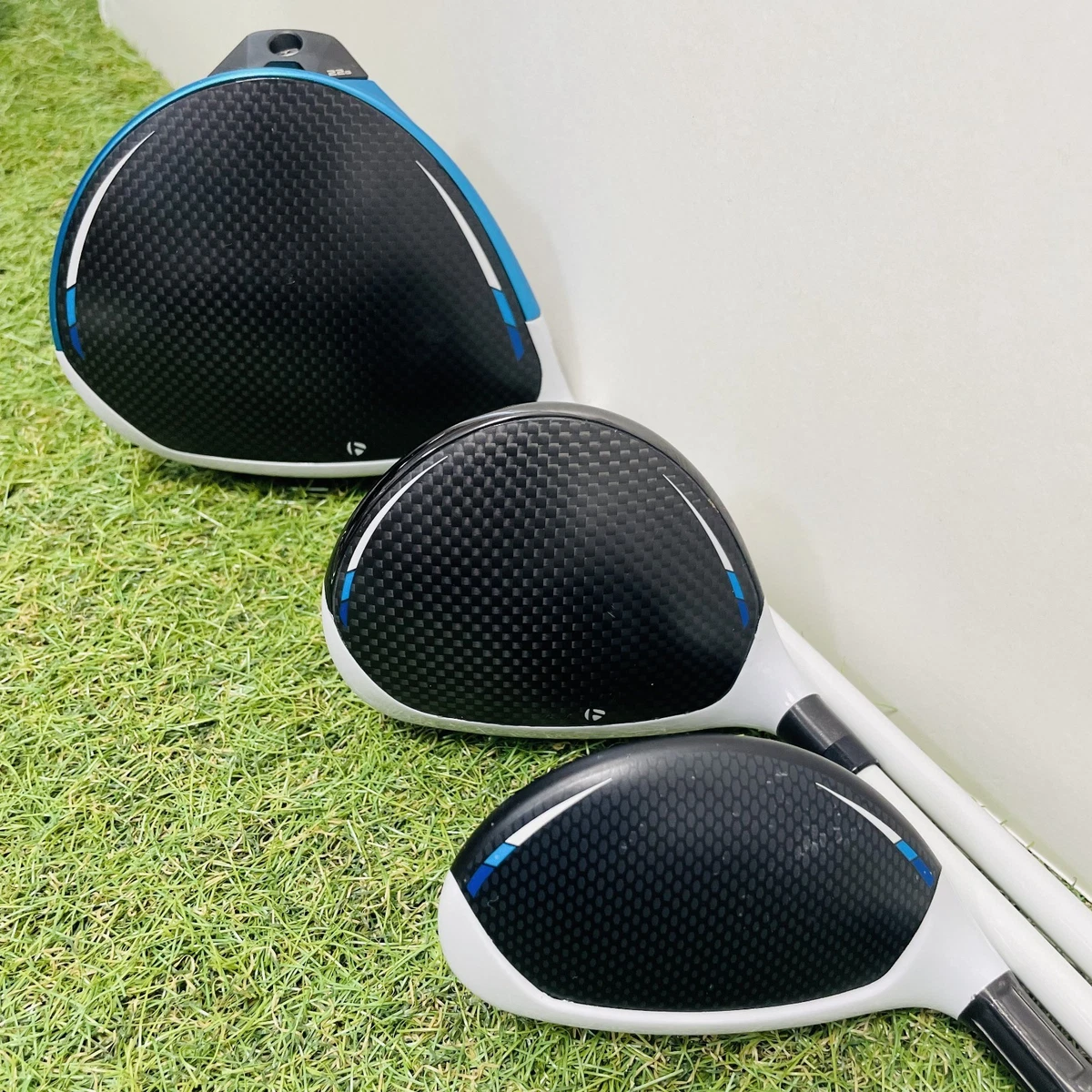 Ladies TaylorMade FullSet USED SIM2 1w 5w 5hy Miscela Iron 789PwSw 9pic Women