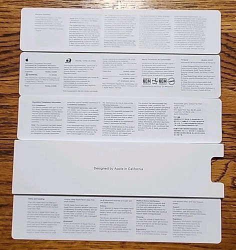 Apple Pencil USB-C - A3085 MUWA3AM/A - White Bluetooth Smart Stylus -EXCELLENT - 第 4/7 張圖片
