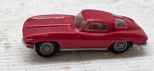 VINTAGE LIONEL 1/32 SLOT CAR 5202 1963 RED CORVETTE SPLIT WINDOW COMPETITION