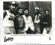 Press Photo Members of the music group Looters - syp11740
