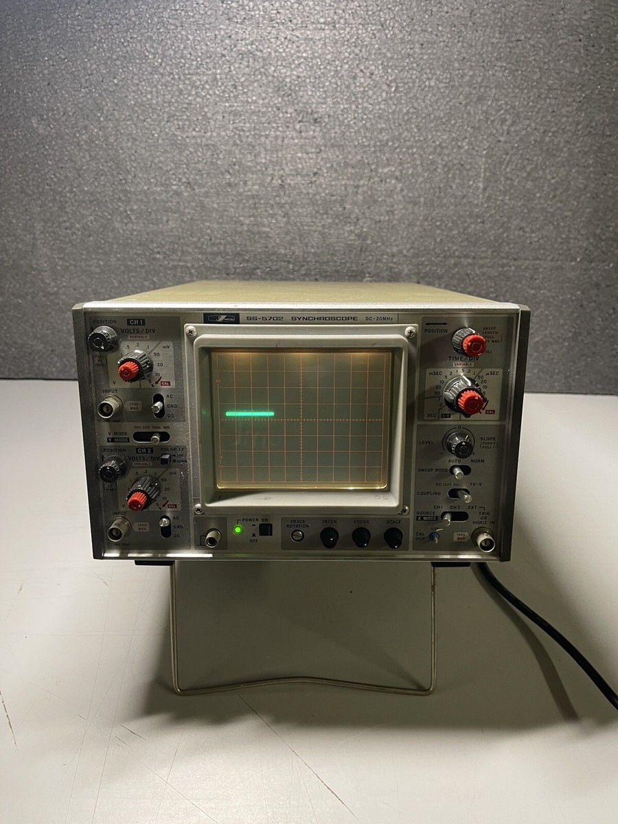 IWATSU ELECTRIC SS-5702 DC Synchroscope 20MHz / Iwatsu Fuji