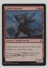 Goblin Warchief (Dominaria) Magic: The List Mystery Booster #130