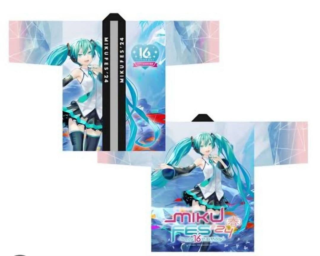 Hatsune Miku Festival Happi Coat Happy 16Th Magical Mirai Etc.