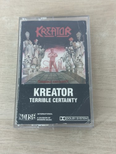 Kreator - Terrible Certainty - CASSETTE Tape - 1987 Noise Records 88561-8214-4 - Bild 3 von 4