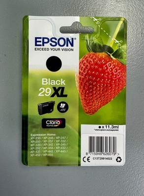 Original Epson C13T29914022 Schwarz Tintenpatrone 235M253 Druckerpatrone F2-29XL