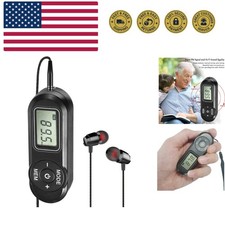 Personal Portable FM Radio with Digital Tuning LCD Display, Mini Pocket Radio...