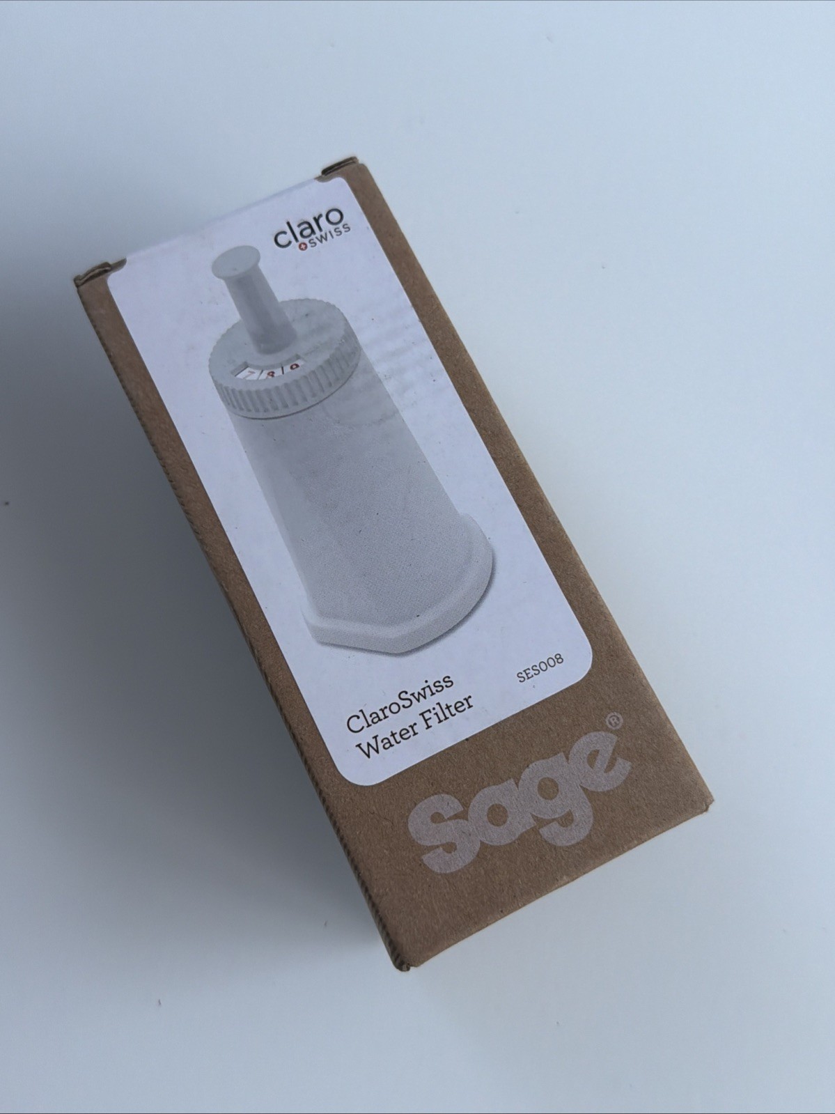 Genuine Sage ClaroSwiss Water Filter Compatible with all Espresso Machines White - Image 2