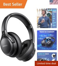 Wireless Over Ear Headphones with 65H Playtime  6 Music Modes - Foldable Design