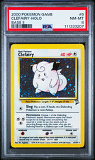 Pokémon TCG Clefairy Base Set 2 Holo Rare 6/130 PSA 8 2000 English on eBay