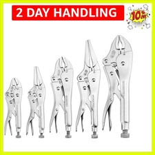 5-Piece Locking Pliers Set, Pliers Tool Set, Vice Grips with Chrome-vanadium ...