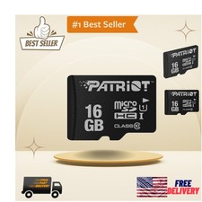 Class 10 UHS-1 16GB Micro SD Card - Quick Data Transfer for Content Creators