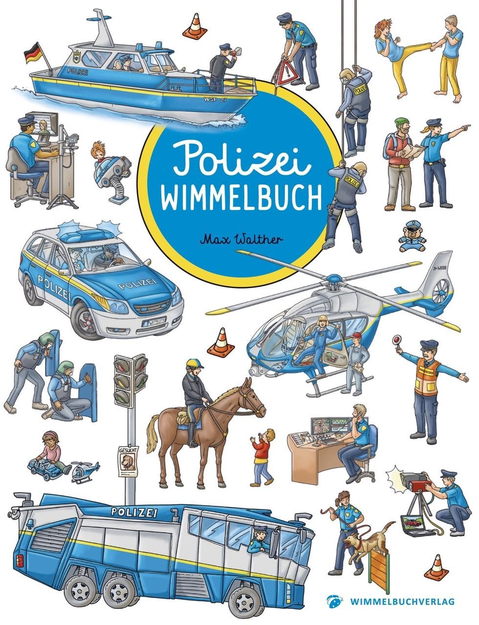 Max Walther ~ Polizei Wimmelbuch