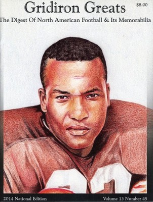 Gridiron Greats JIM BROWN cover 2014 Vol 13 No 45,  Post Cereal Browns team set