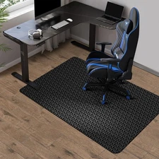 Office Chair Mat for Hard Floor, 30"x48" Anti-Slip Waterproof Computer Chair ...