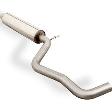 FOX Sportauspuff Edelstahl Vorschalldämpfer Einzelradaufhängung Audi A3 8Y