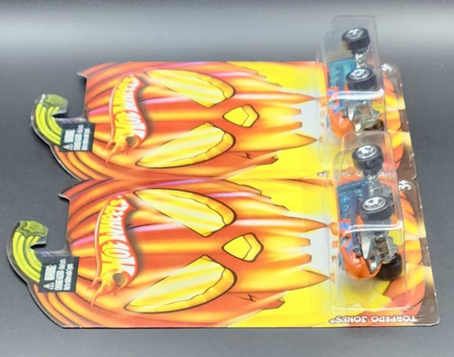 (Lot of 3) Hot Wheels ~ Fright Cars ~ Torpedo Jones ~ Glow In The Dark Driver - Picture 11 of 22