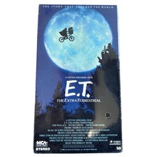 E.T. THE EXTRA-TERRESTRIAL VHS TAPE FACTORY SEALED 1988 MCA HOME VIDEO GREEN