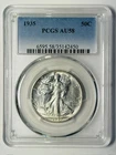Photo of a 1935-P Walking Liberty Half Dollar from an eBay listing that sold on Jul 21, 2026