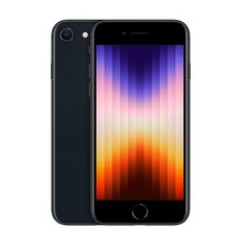 Apple iPhone SE 5G Smartphone 2022 4.7 Inch iOS SIM Free 64GB Midnight MMXF3B/A