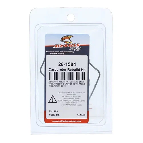 All Balls Carb Carburetor Rebuild Repair Kit for Husqvarna CR125 93-08 - Image 4 of 4