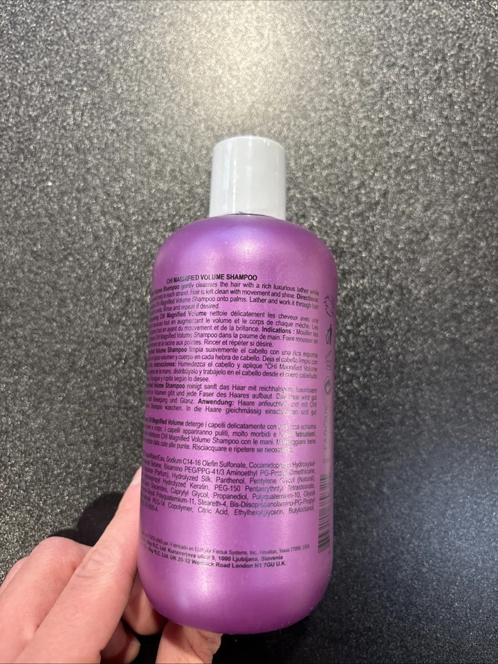 Magnified Volume Shampoo by CHI for Unisex - 12 oz Shampoo - Image 2 of 2
