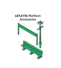 Peco LK-12116 Lineside Platform Accessories TT Gauge